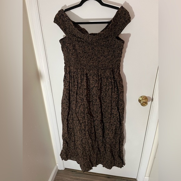 Everlane The Gauze Off The Shoulder Dress - Picture 5 of 12